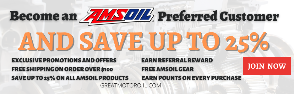 become a preferred amsoil customer