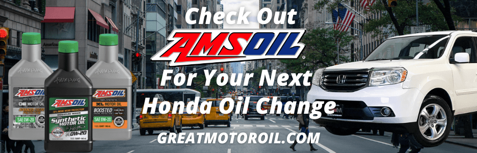 recommended motor oil for your 2015 Honda Pilot