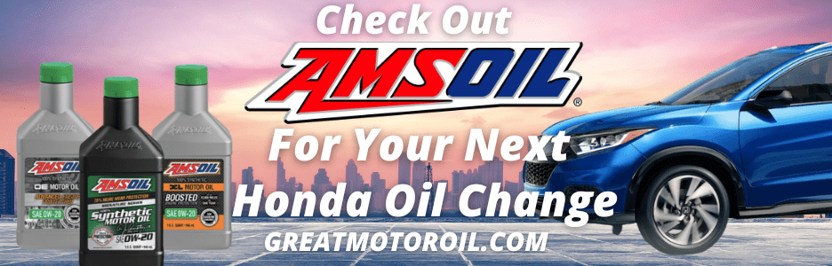 recommended motor oil for 2020 Honda HR-V