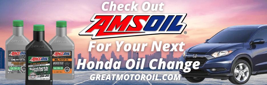 recommended motor oil for 2016 Honda HR-V