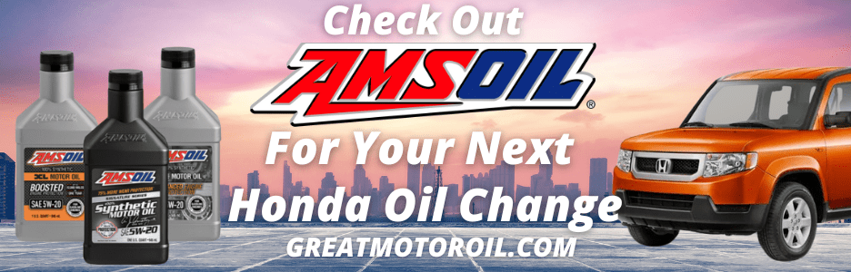 recommended motor oil for 2009 Honda Element
