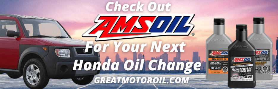 recommended motor oil for 2006 Honda Element
