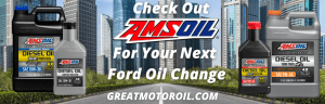 Amsoil Ford truck oil change